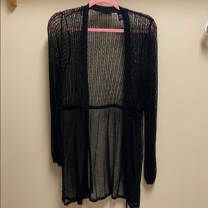 Light weight coverup with a drawstring waist